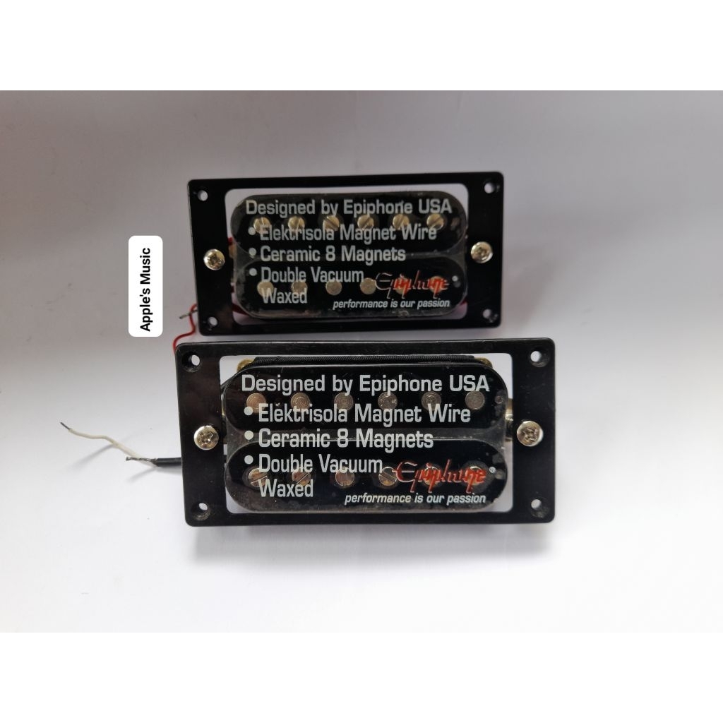 Epiphone Pickup Passive Humbucker Set Black New Korea Murah