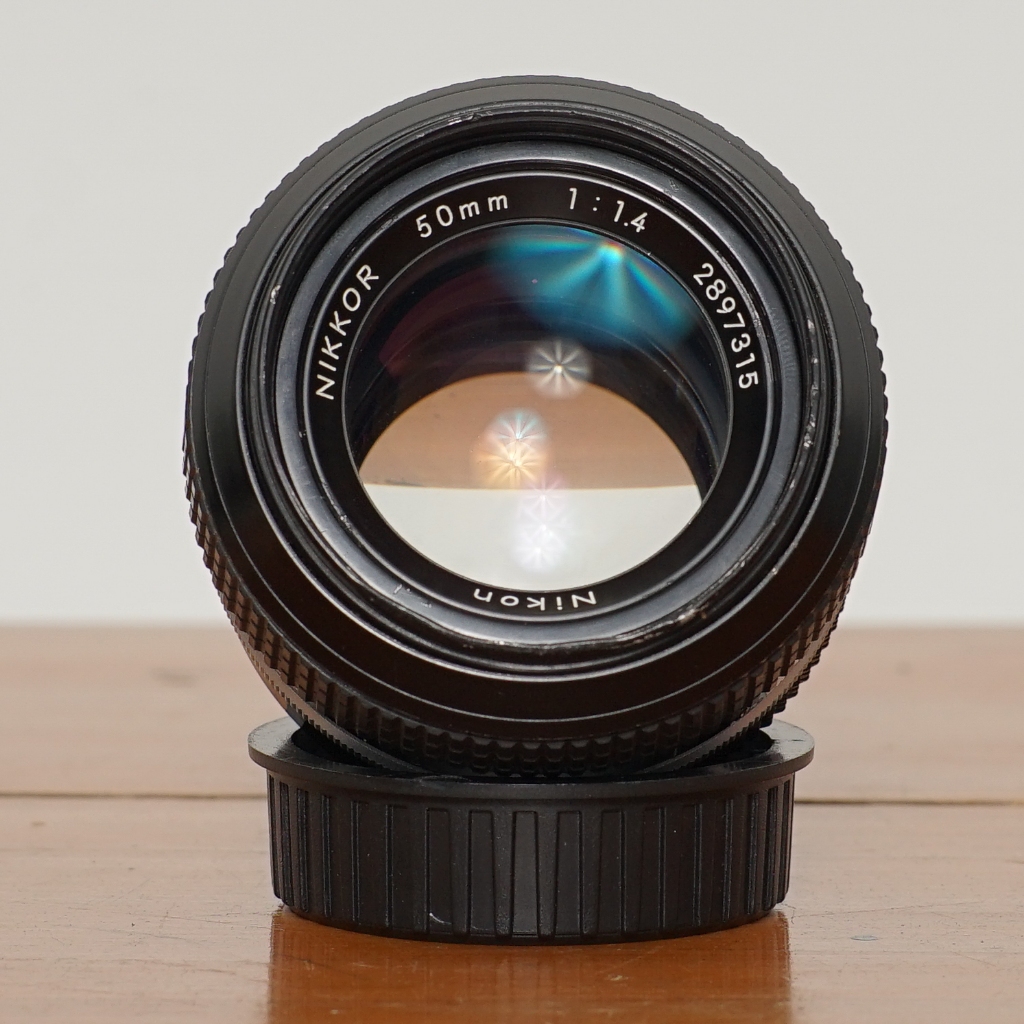 Lensa Nikon 50mm F1.4 Manual