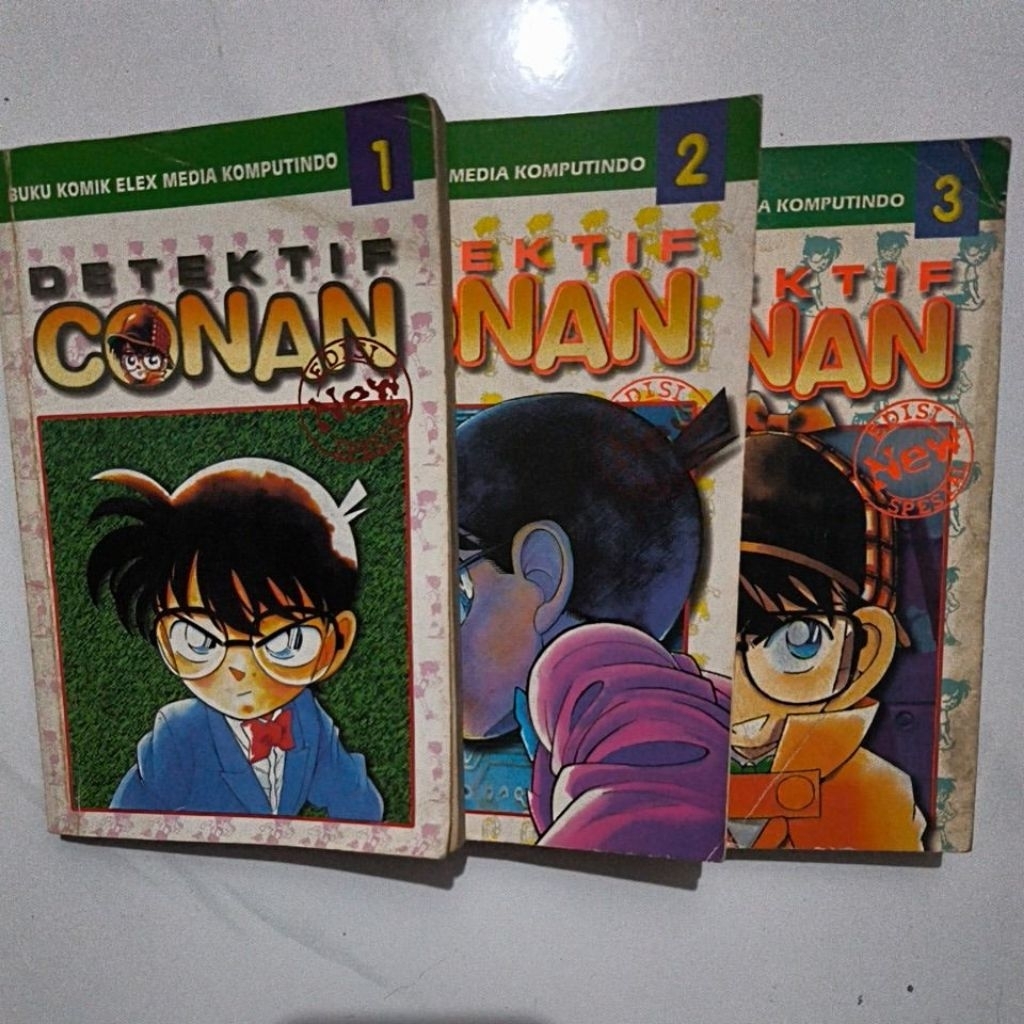 komik conan spesial vol 1-3 bekas