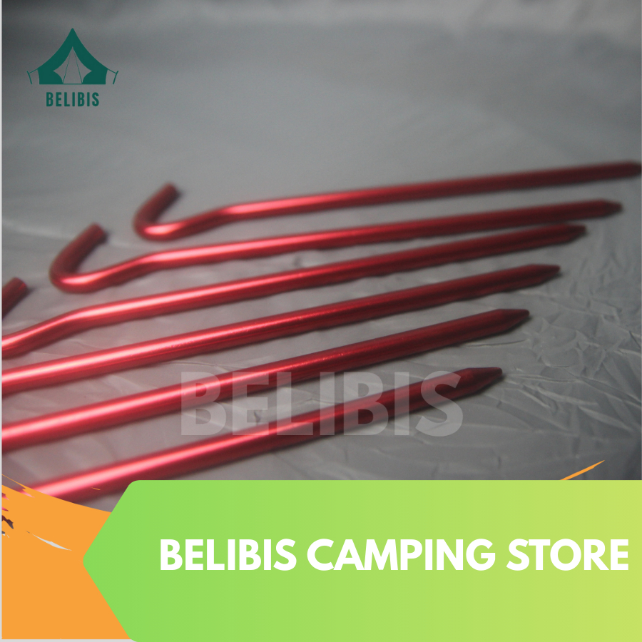 Pasak Tenda Pasak Alloy Pasak Besi Pasak Triangle