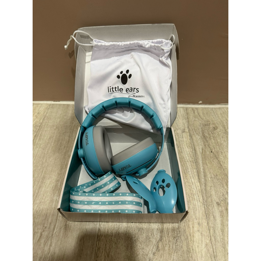 PRELOVED  TOLEPY Baby and Kids Earmuff 2 in 1 | Peredam suara | Penutup Telinga Bayi | Pelindung Tel