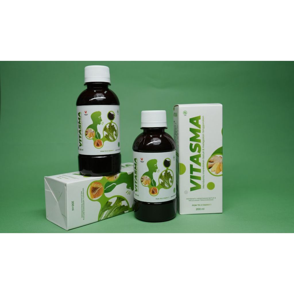 Vitasma Madu Herbal  untuk Dewasa dan Anak | Asma | Batuk | Kembung