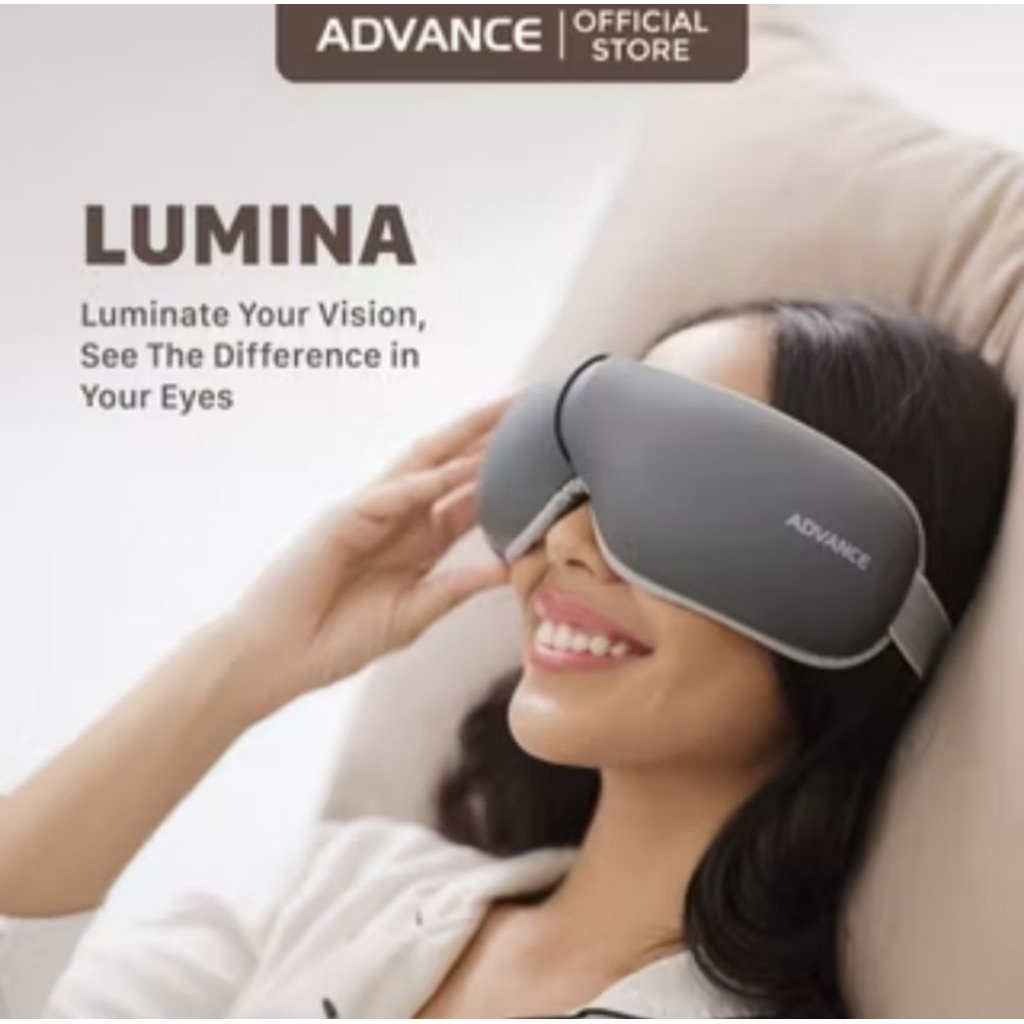 ADVANCE - LUMINA (HS8917) - ISee Eye Massager - Alat Pijat Terapi Mata Pemijat Getar Elektrik