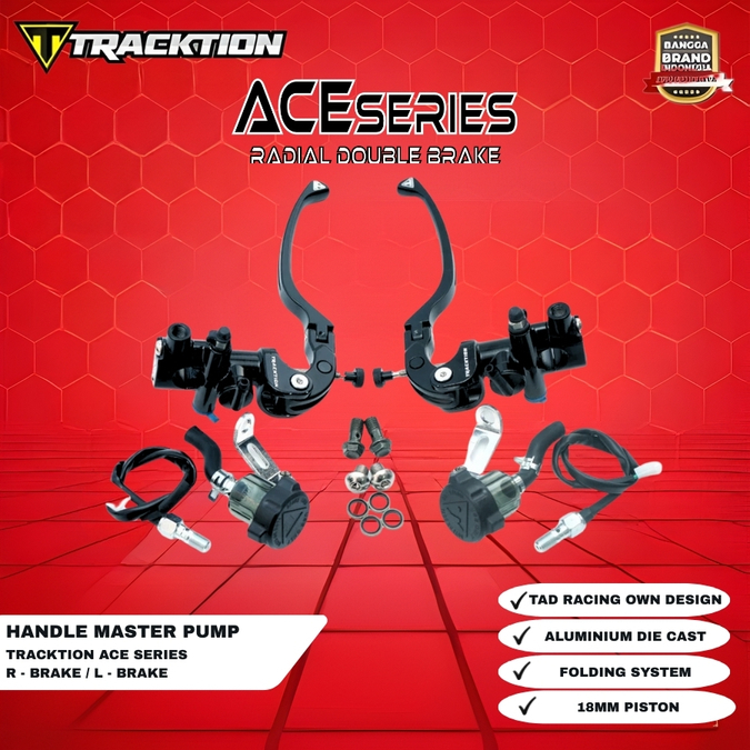 MASTER REM HMR-2 ACE SERIES GEN 1 R L BRAKE TRACKTION TAD RACING FOR NMAX PCX XMAX