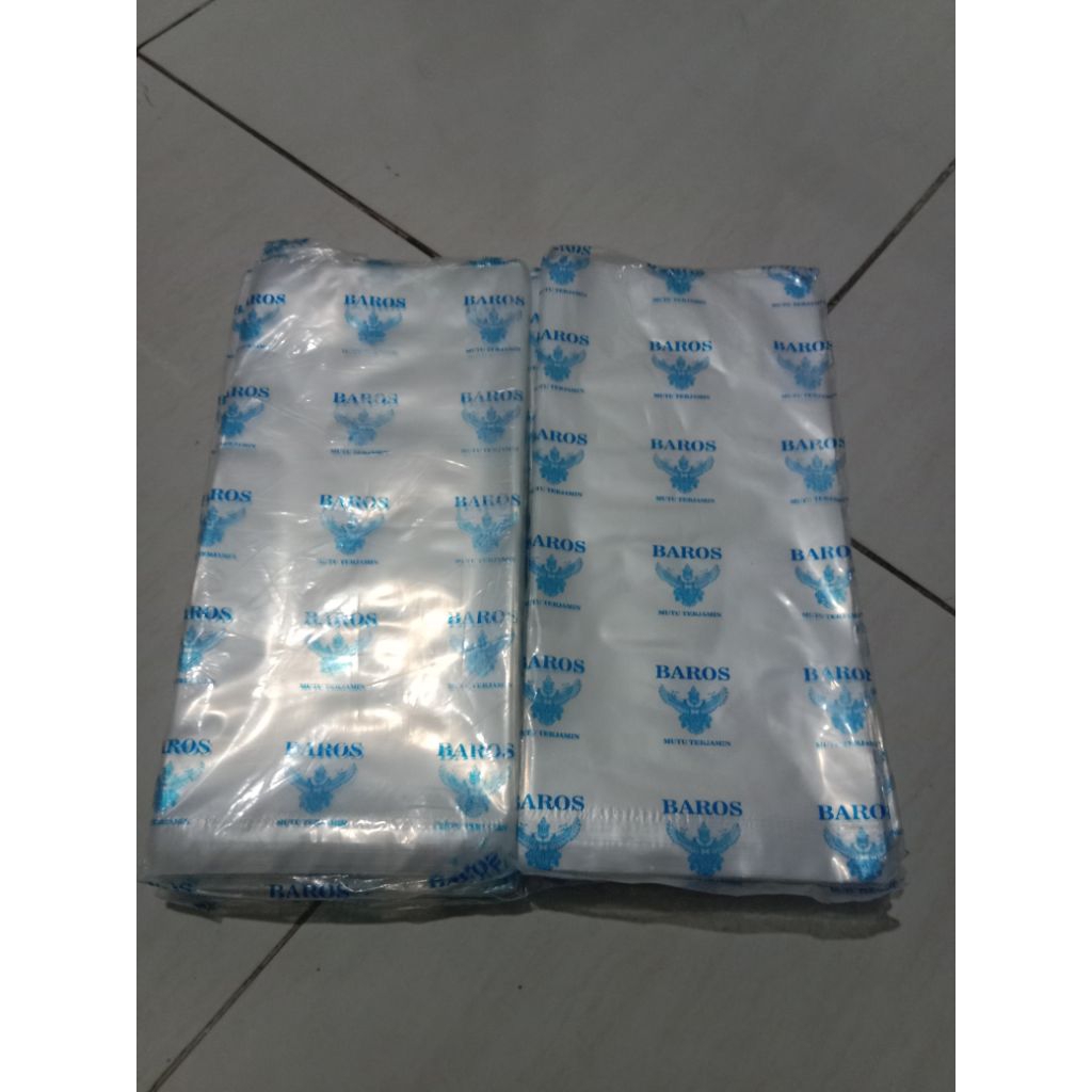 Plastik PE Tebal Ukuran 12x25 Isi 75biji