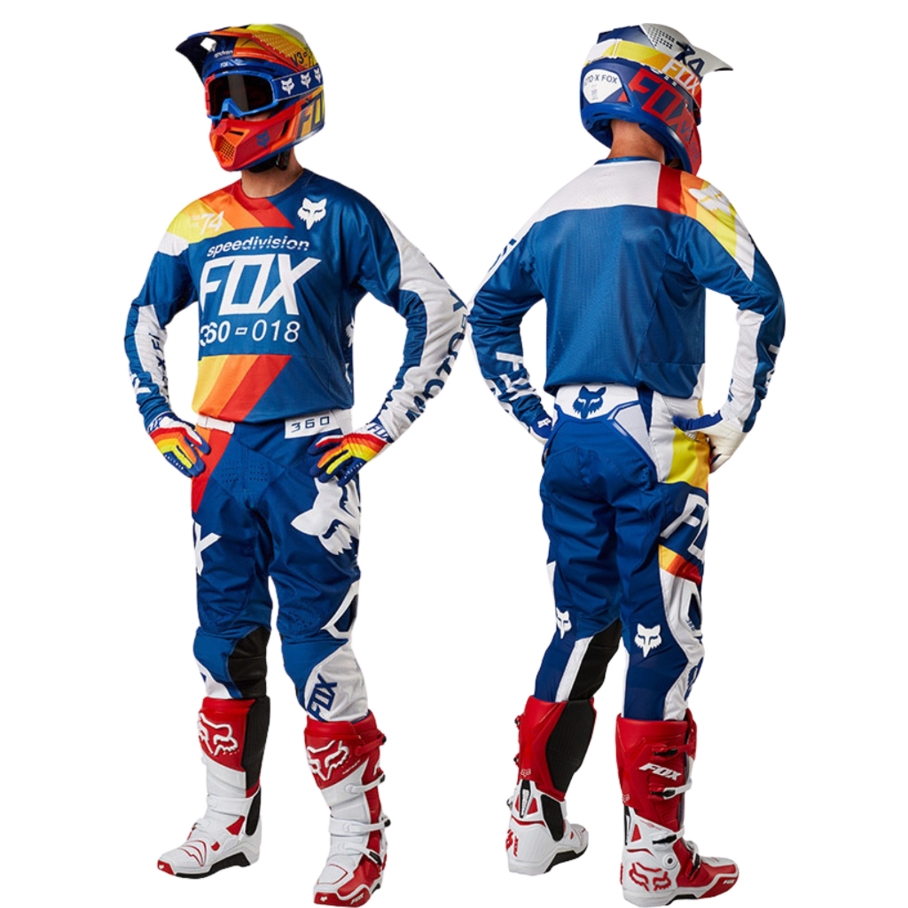 360 DRAFTR JERSEY SET BLUE ORIGINAL FOX