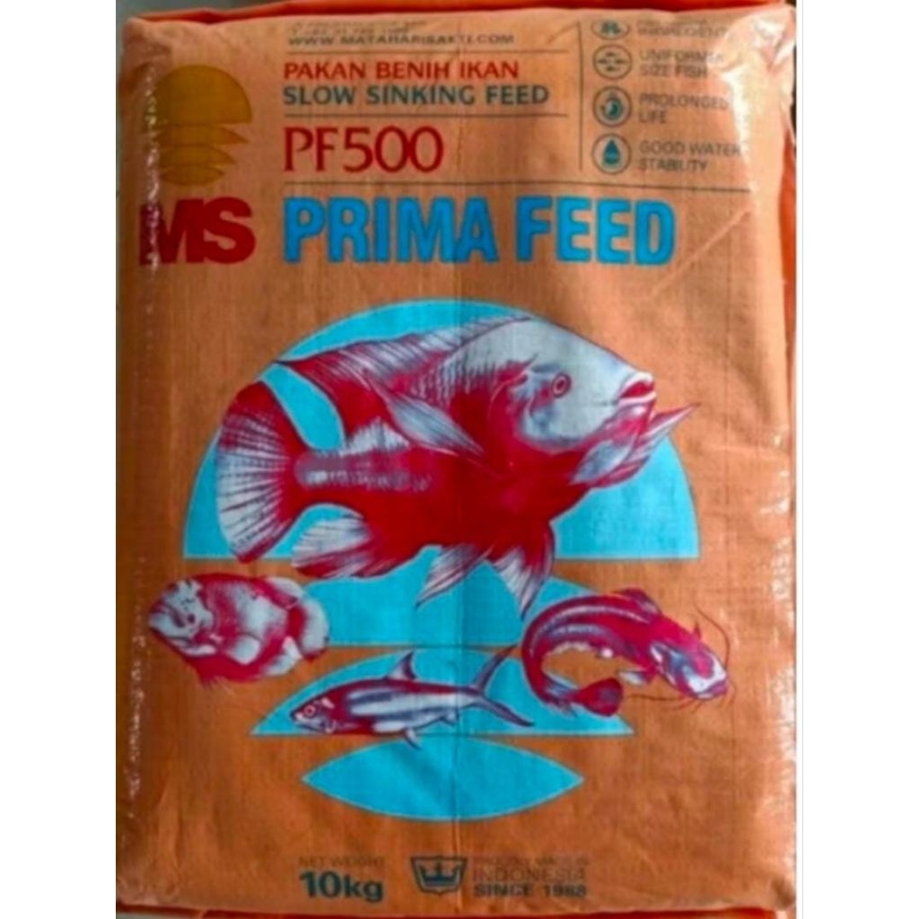 PELET PF 500 BENIH IKAN 1KARUNG/10KG