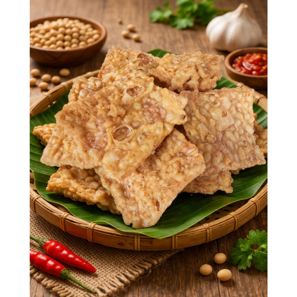 Keripik Tempe Bandung Asin | 250 gr