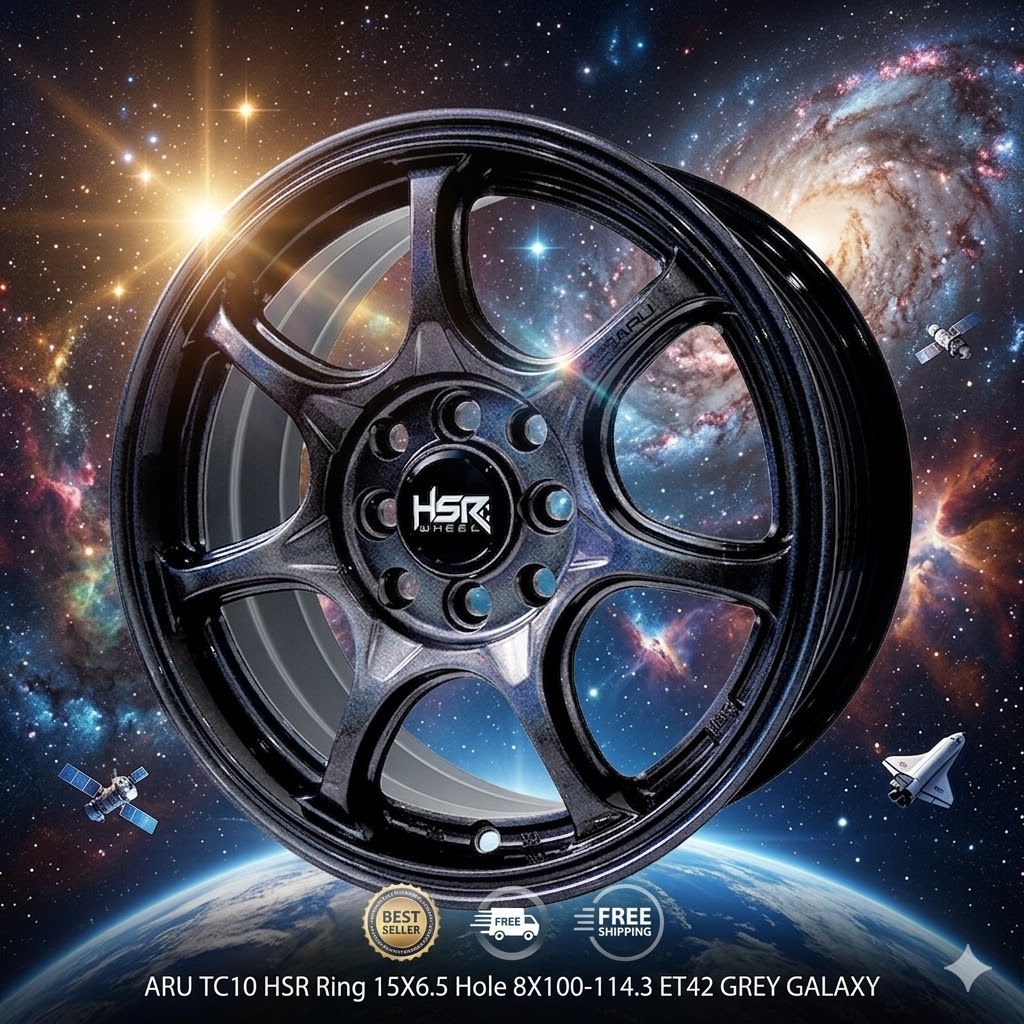 pelek mobil racing hsr R15 cocok untuk yaris calya sigra agya dll velg hsr ARU R15