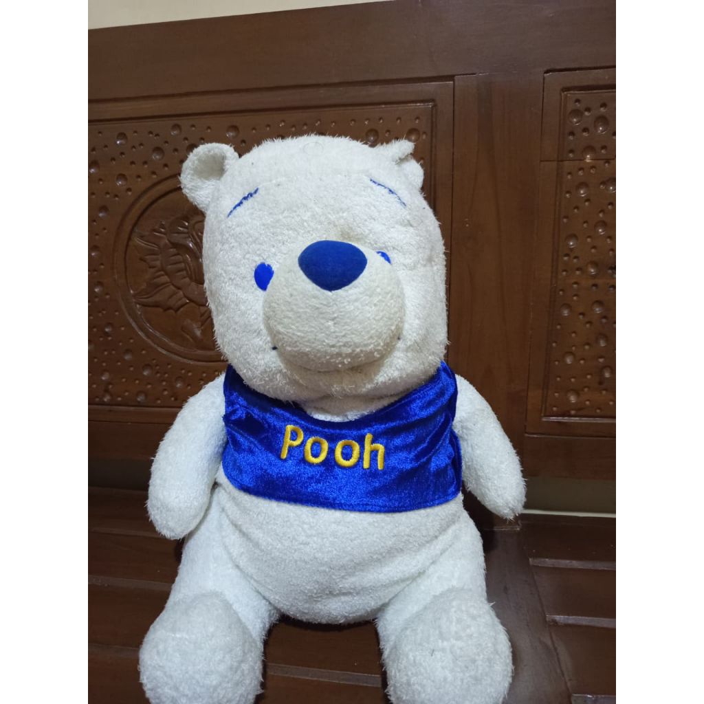 pooh Albino biru putih jumbo