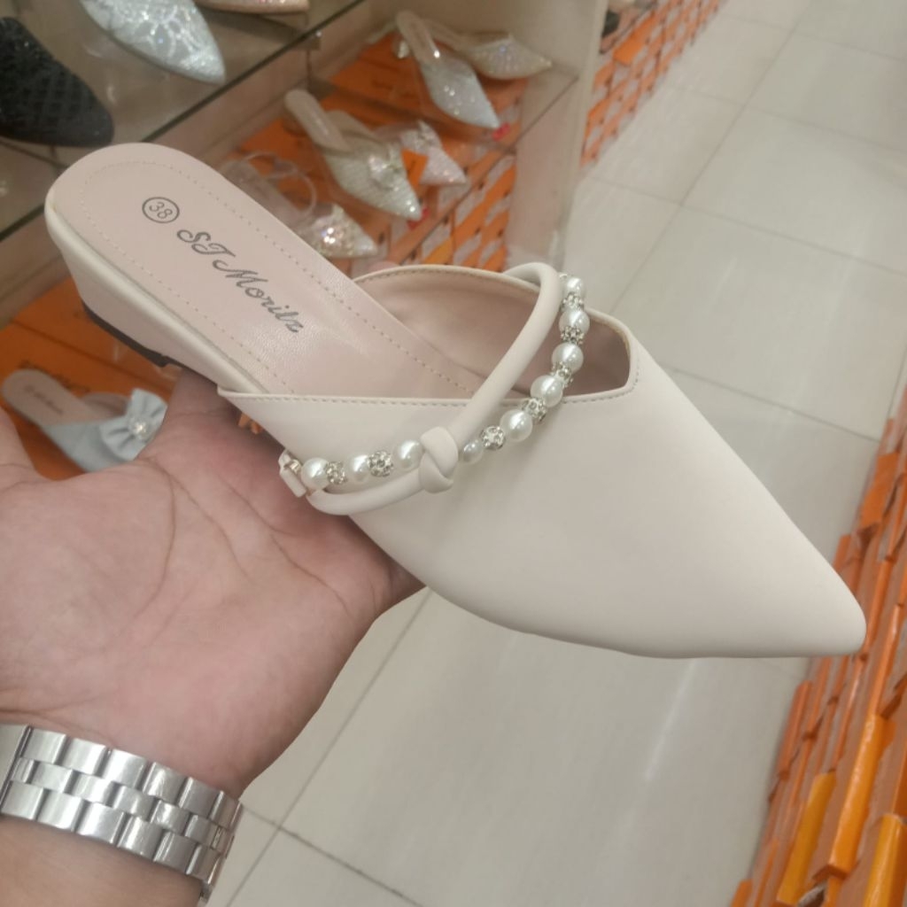 ST MORITZ SANDAL BUSTONG WANITA - SANDAL WANITA CANTIK - ORIGINAL