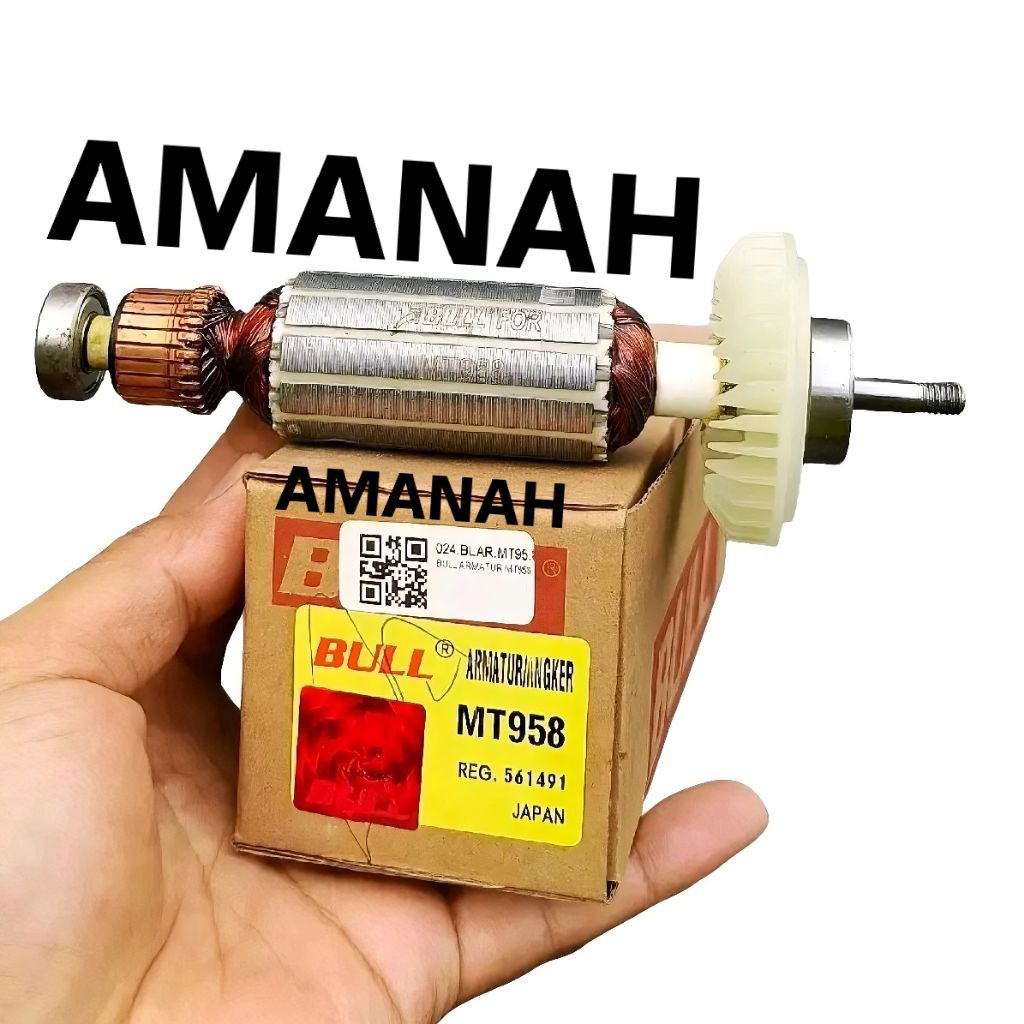 Bull angker armature MT958 for mesin gerinda makteck