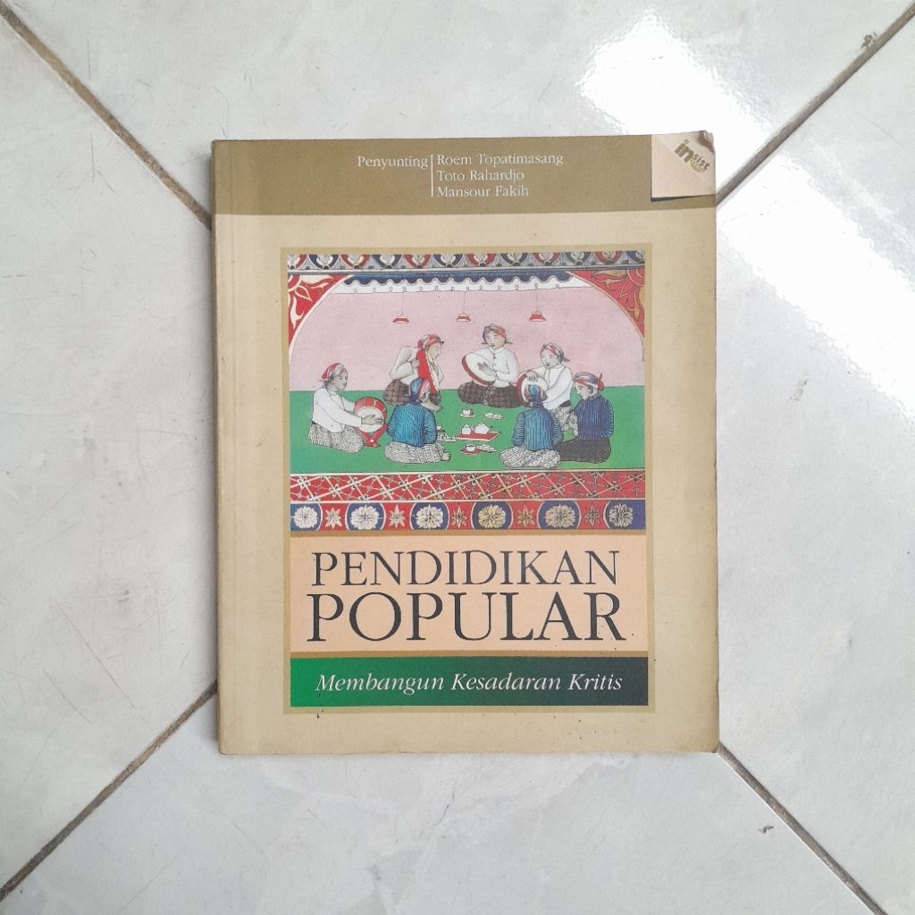 Buku Pendidikan Popular(Membangun Kesadaran Kritis)