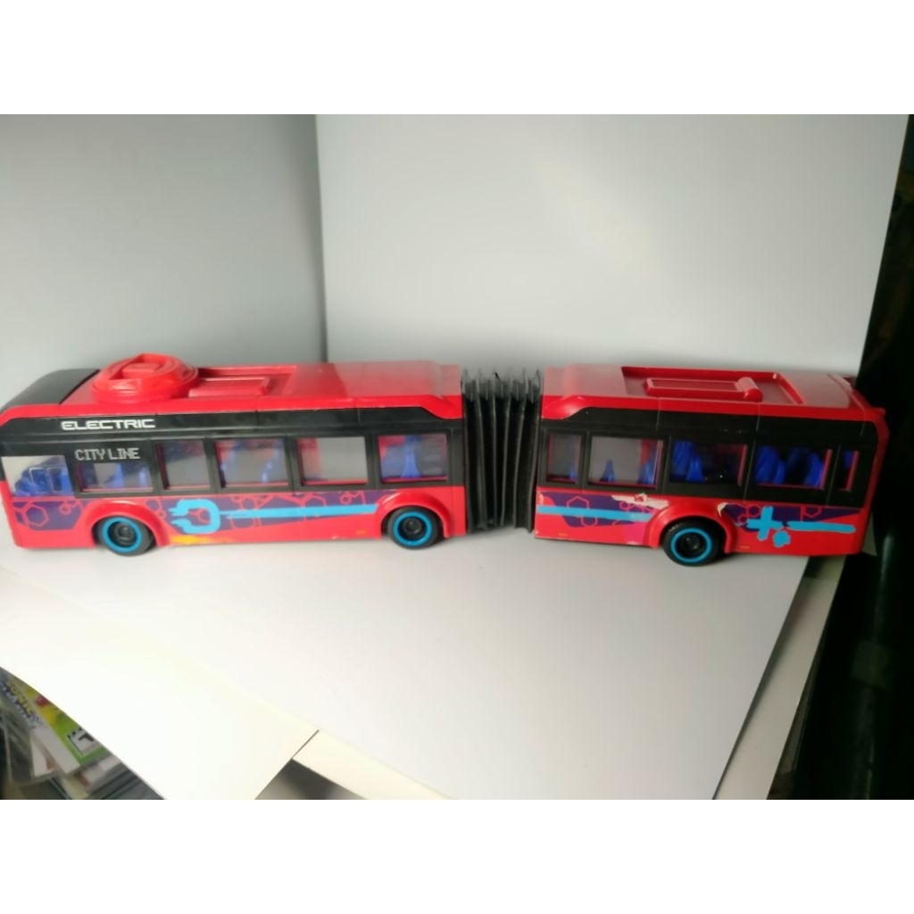 Diecast Dickie Toys Bus Gandeng Volvo Loose Second ORIGINAL