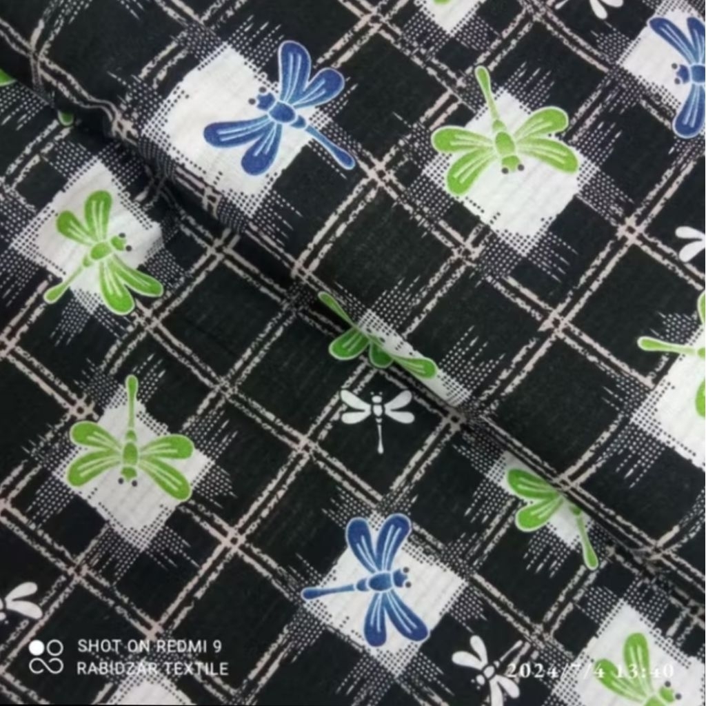 KAIN KATUN PARIS DOBBY PREMIUM MOTIF CAPUNG
