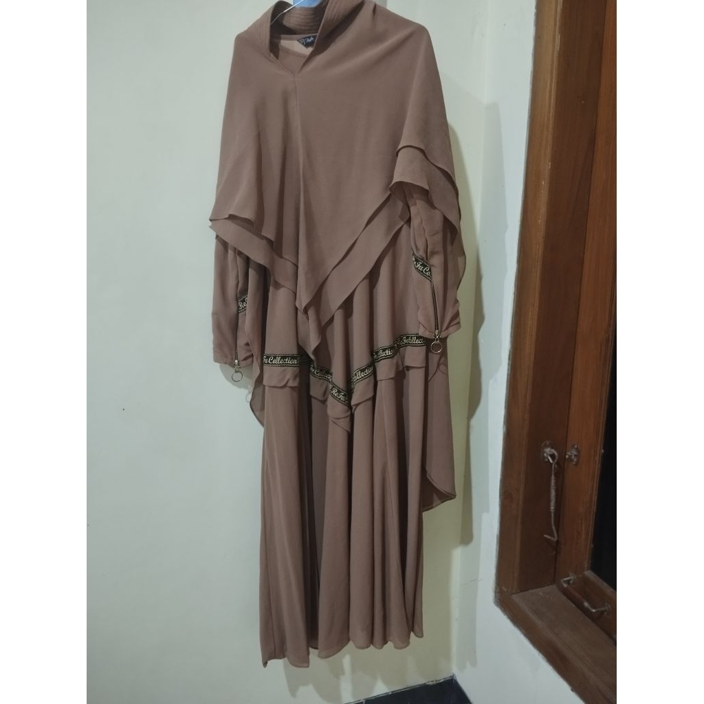 set gamis syari preloved