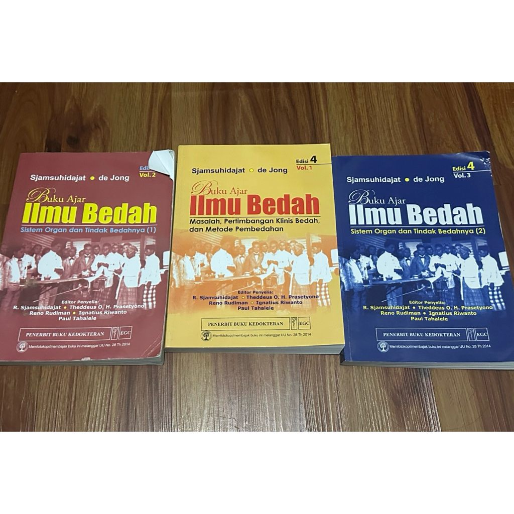 preloved de jong - buku ajar ilmu bedah