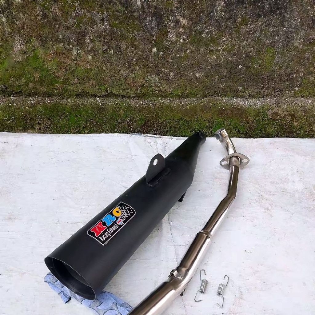 knalpot standar racing suara bass adem ayem.. WRC contong type supra. karisma. Jupiter z. vega. revo