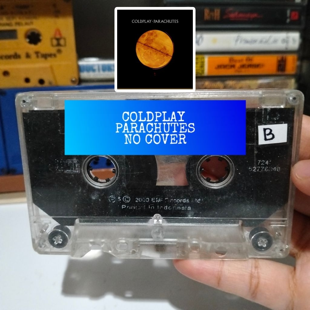 Kaset pita COLDPLAY Parachutes