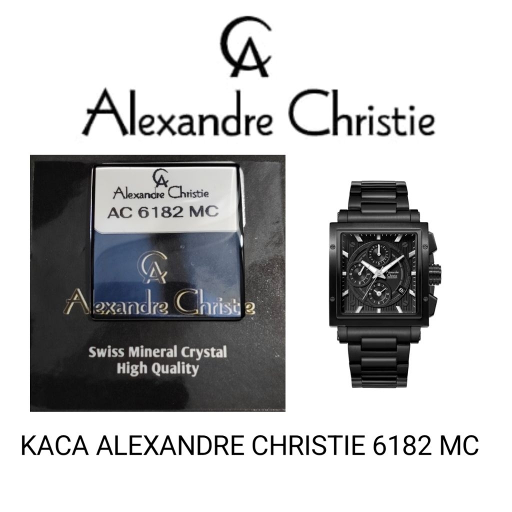 kaca Alexandre Christie original 6182 MC