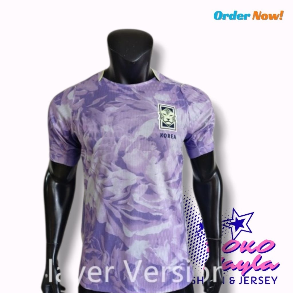 Jersey Player issue Korea Ungu 2026 Jersey Pildun