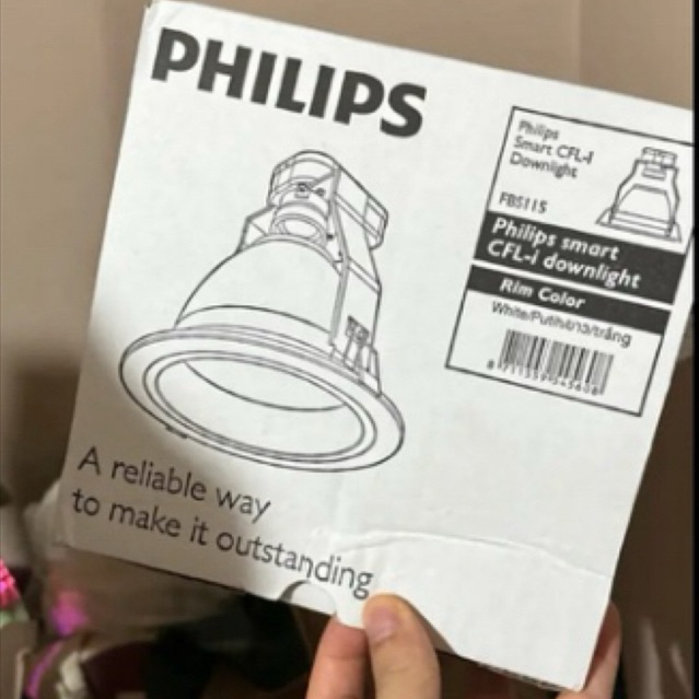 Kap Downlight Philips 5inch FBS 115 5” Fitting e27
