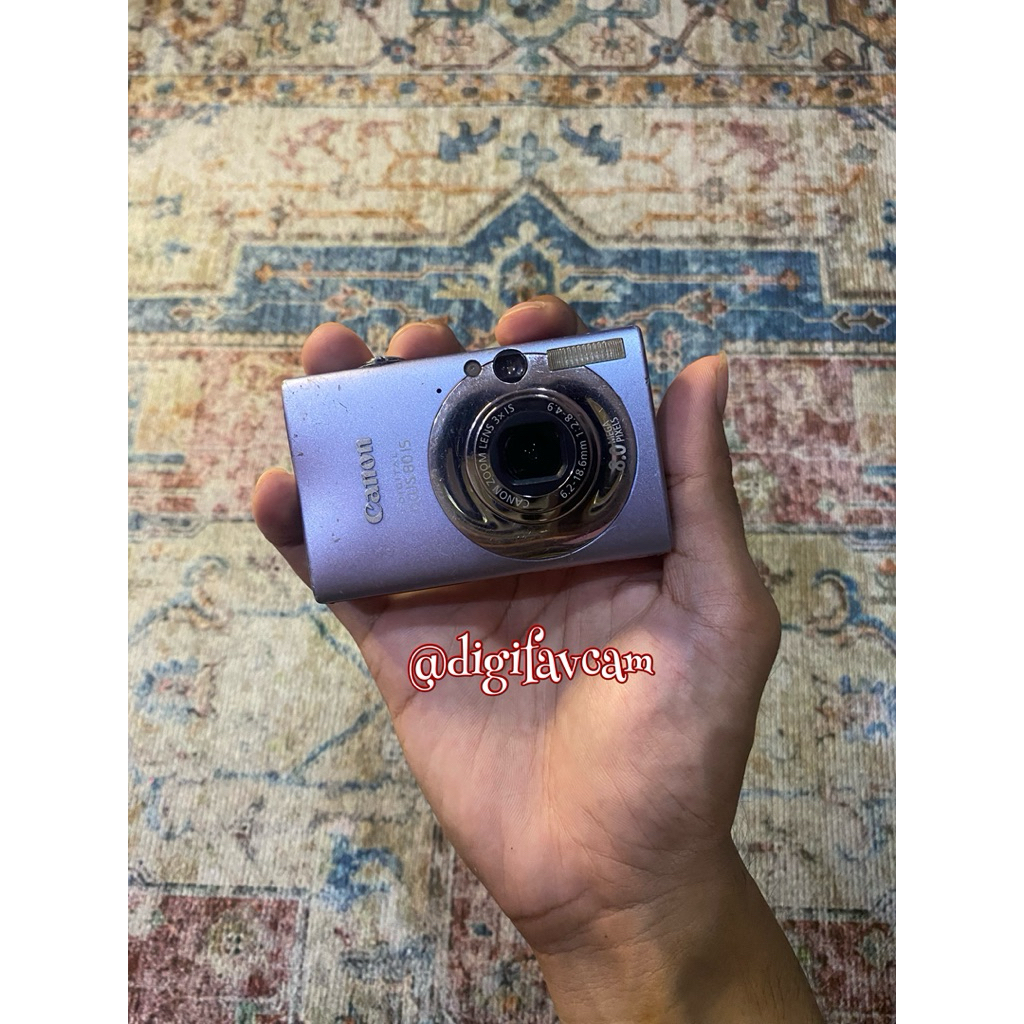 DIGICAM Canon IXUS 80 IS (Blue) FULLSET