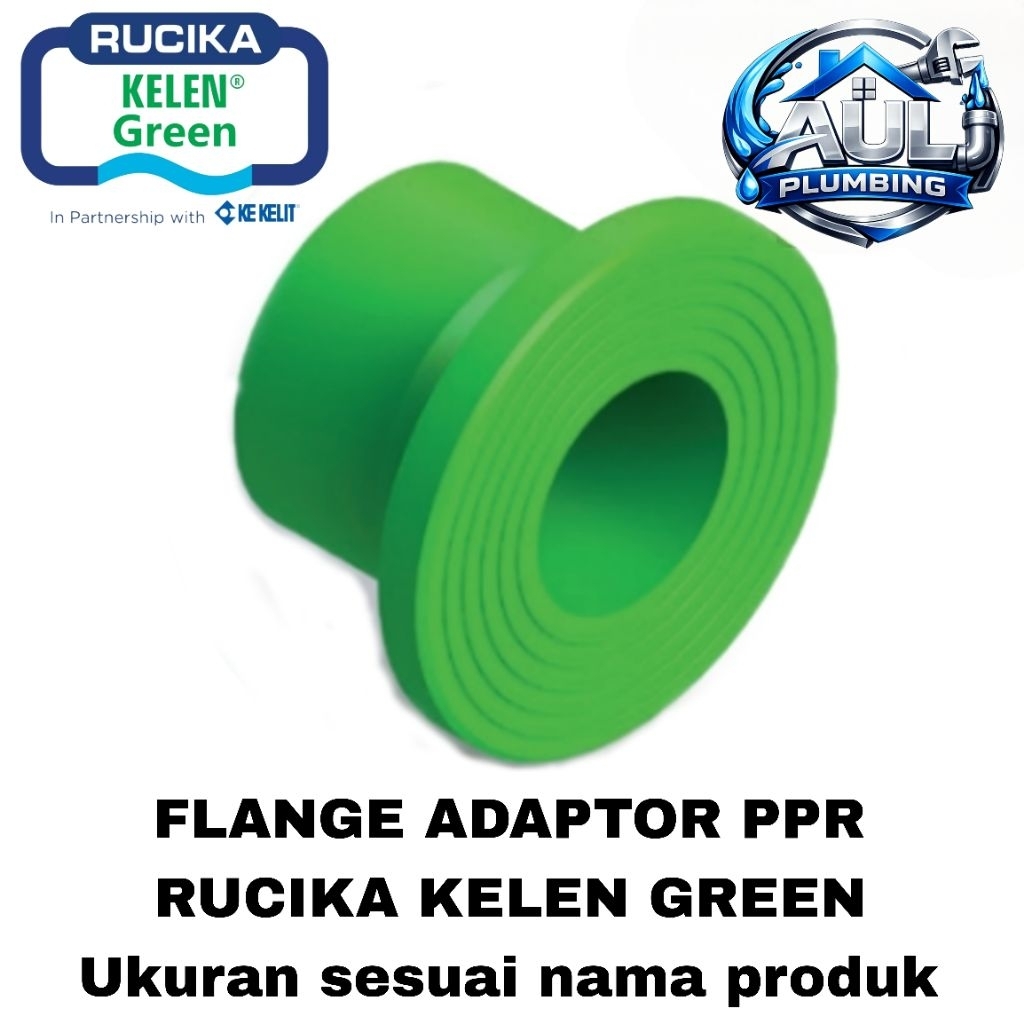 FLANGE ADAPTOR PPR 2" INCH ( 63 MM ) RUCIKA KELEN GREEN