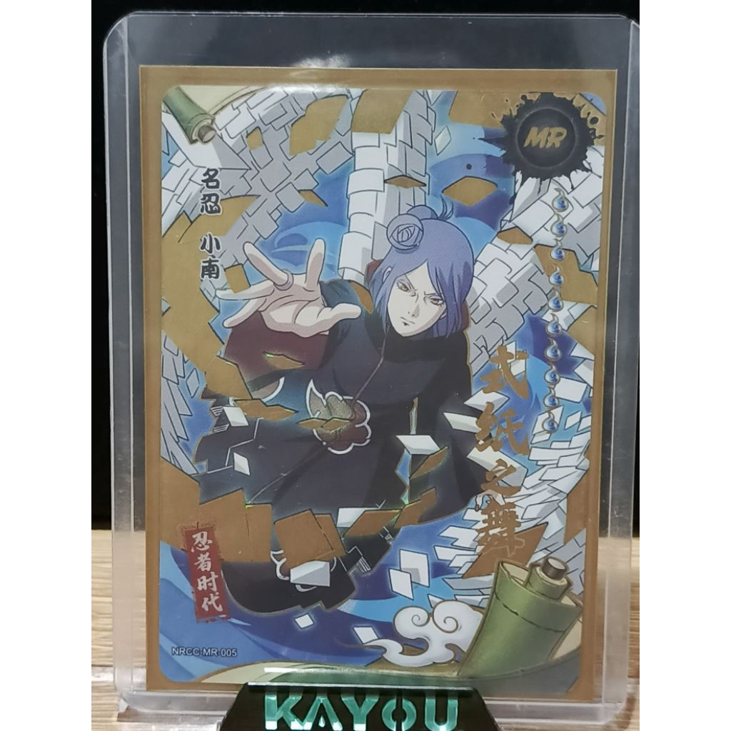 kartu naruto kayou mr konan