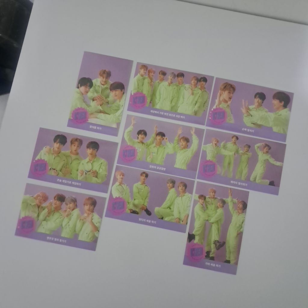 Pc party game card NCT dream pc photocard official