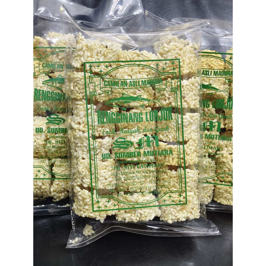 Krupuk Rengginang Lorjuk Asli Madura