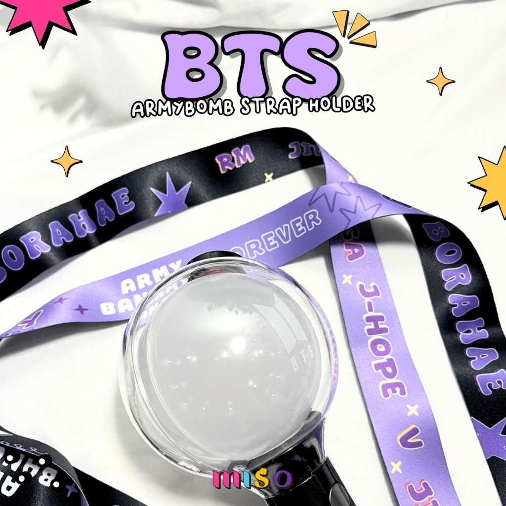 BTS LIGHTSTICK ARMYBOMB  Strap Holder / Tali Lightstick / Lightstick Strap BTS LIGHTSTICK ARMYBOMB  