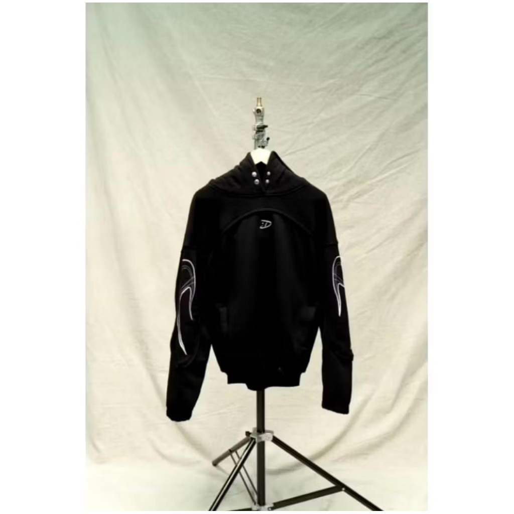 Hoodie Dust La Stella Black