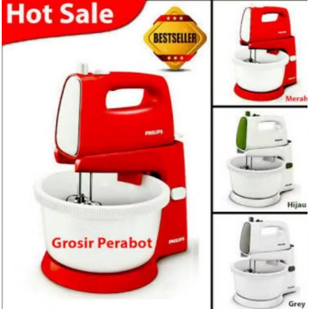 Philips HR1559 (HARGA PROMO) Stand Mixer - 5 Kecepatan, Turbo, Mangkuk Otomatis (DIJAMIN 100% ORI) 2