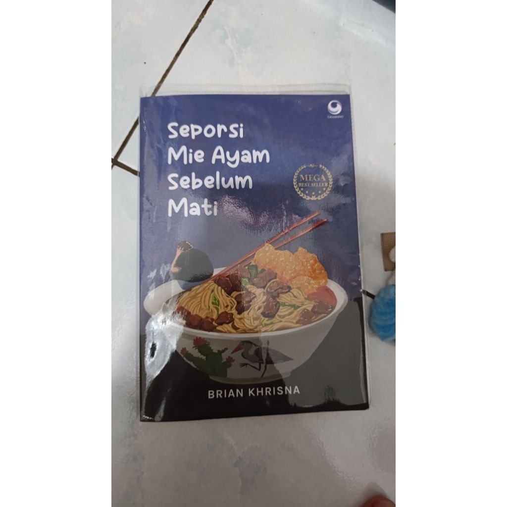 buku novel preloved seporsi mie ayam sebelum mati original