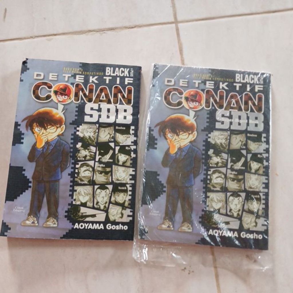 KOMIK CONAN SDB BLACK