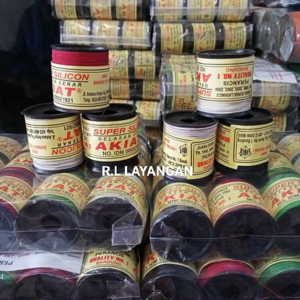 Gelasan Akiat Unyil Original 1pak isi 12 klos