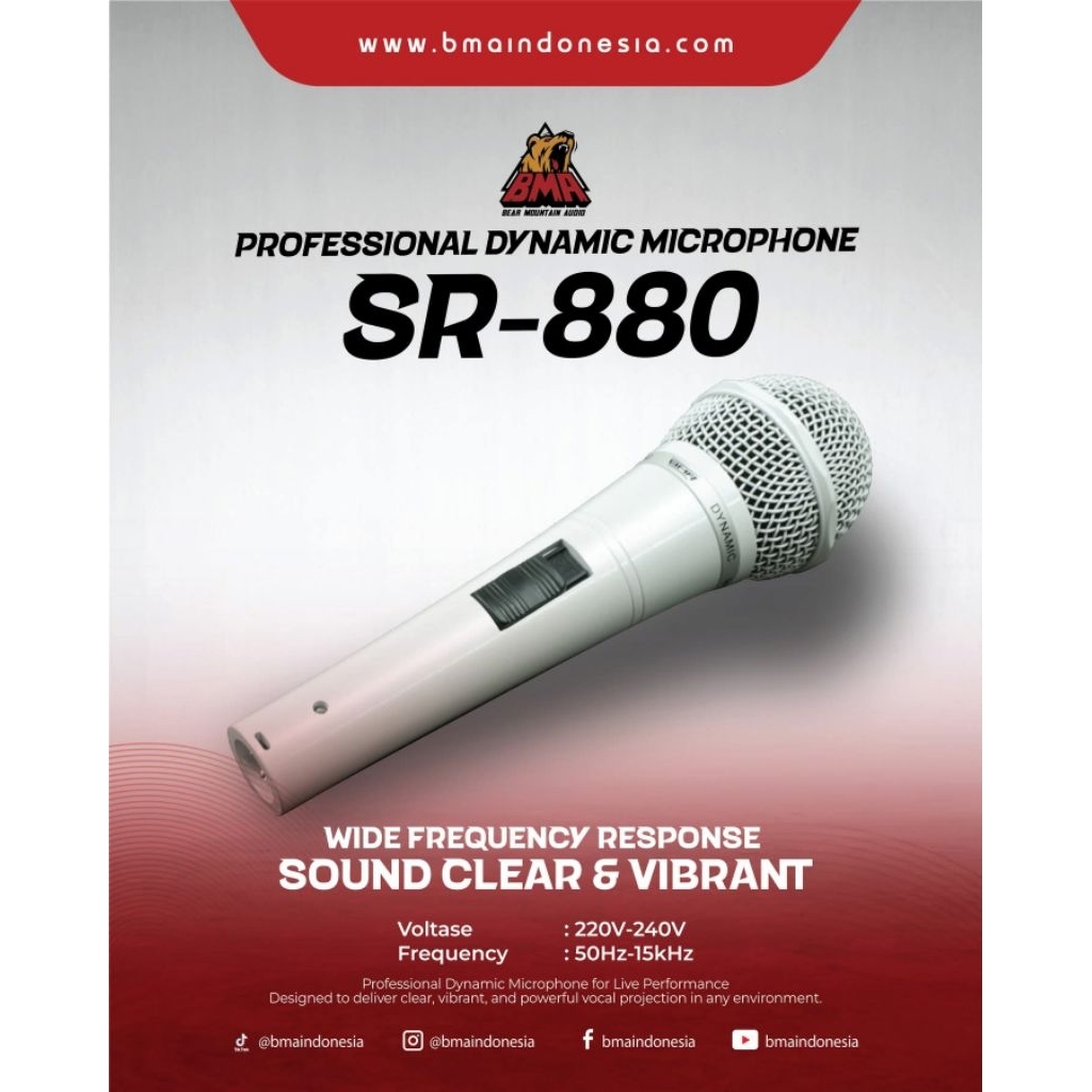 Microphone kabel bma sr 880 mic kabel bma 880