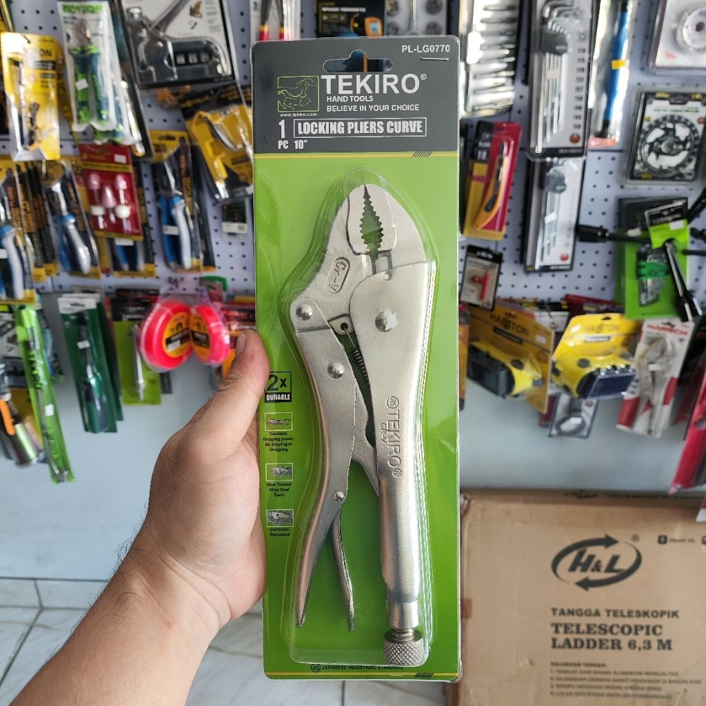 Tang buaya Tekiro 10" Curve Tang Buaya 10" Bengkok Tekiro Tang Buaya Tekiro 10inch Curve