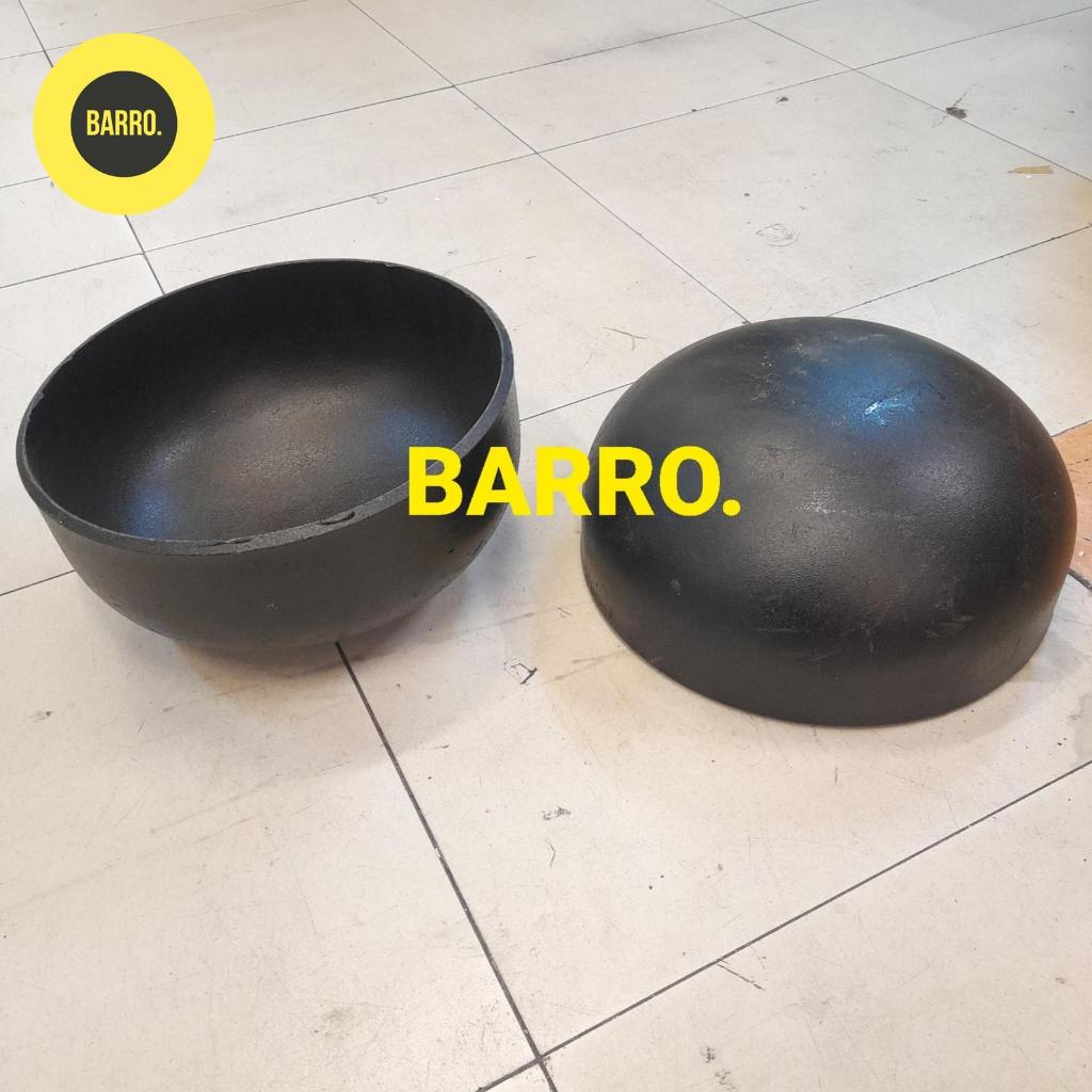 Dop Las Besi SGP 10" Inch DN 250 / Cap Besi SGP Tutup Pipa