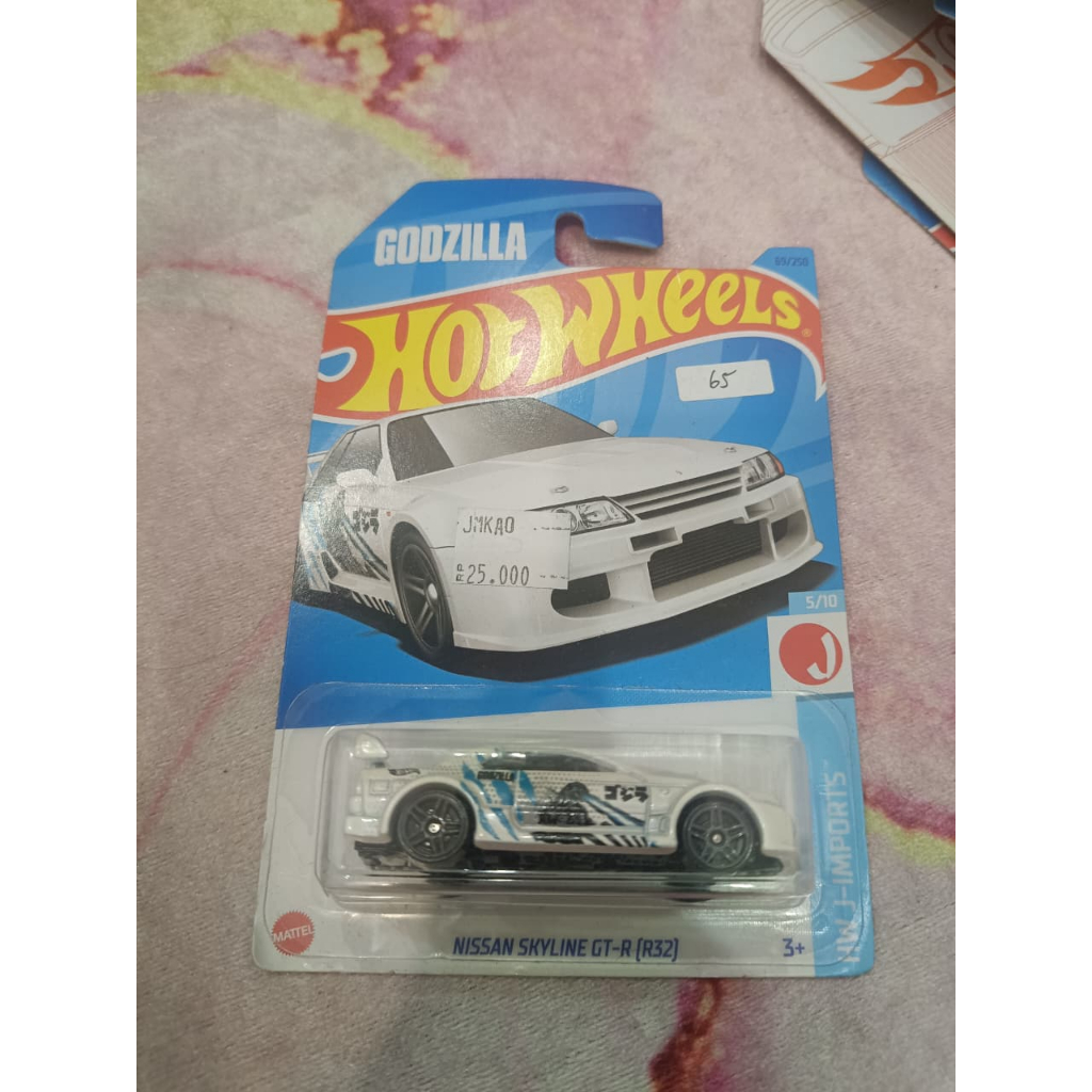 Hotwheels Nissan Skyline GTR R32 Godzilla