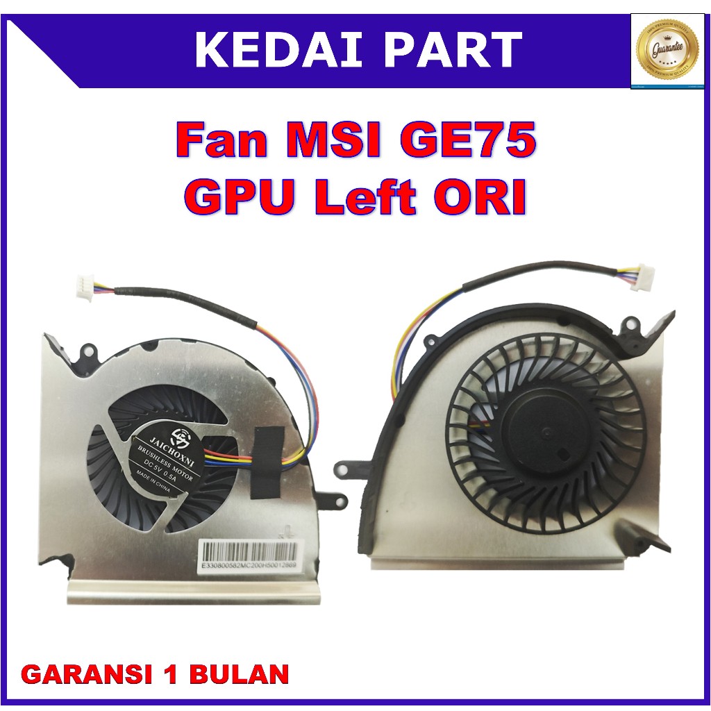 Fan MSI GE75 MS-16P1 GE75 GP75 GL75 WE75 GPU OEM