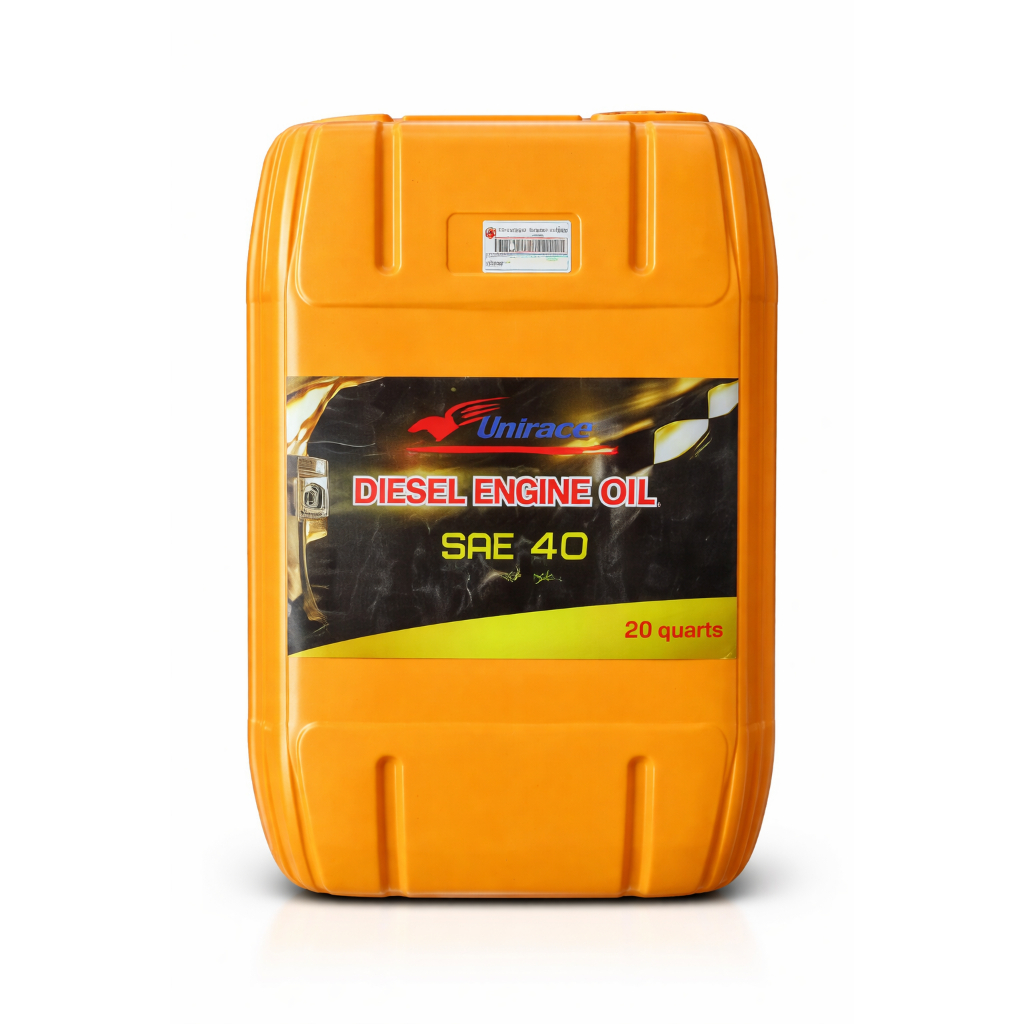 OLI MESIN DIESEL UNIRACE SAE 40 - 20 QUARTZ