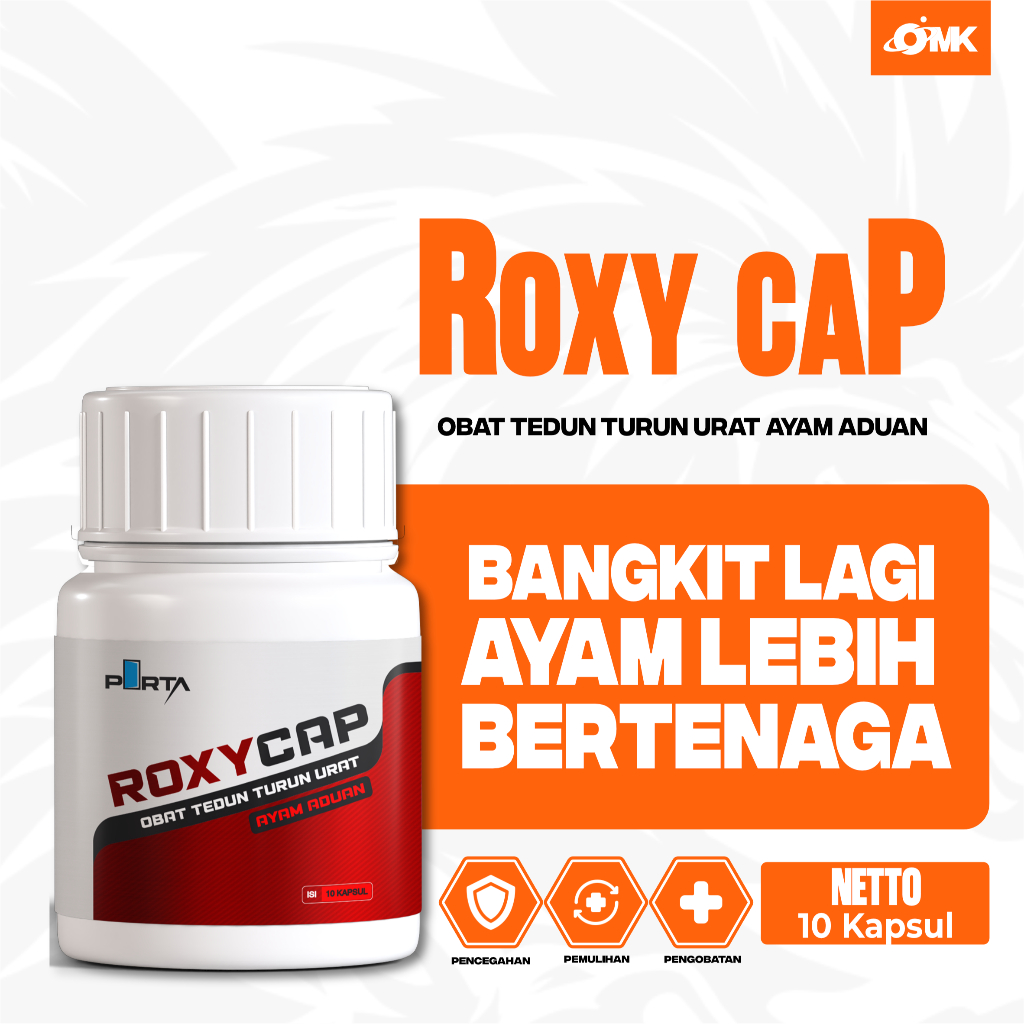 ROXYCAP - OBAT AYAM PINCANG LUMPUH TEDUN NYERI SENDI KHUSUS AYAM ADUAN