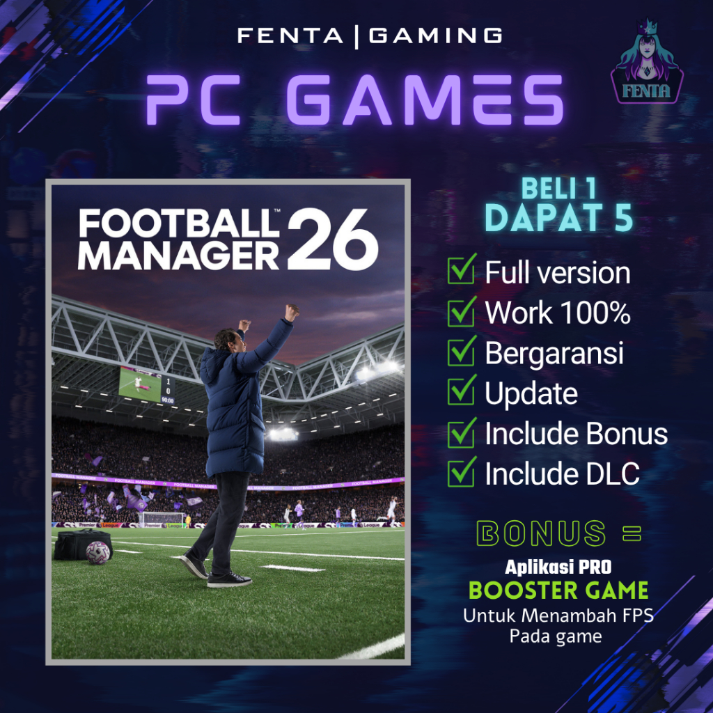FOOTBALL MANAGER 26 - GAME PC - GAME LAPTOP