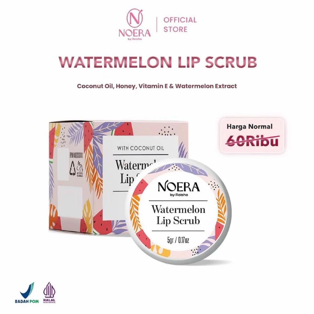 NOERA Watermelon Lip Scrub