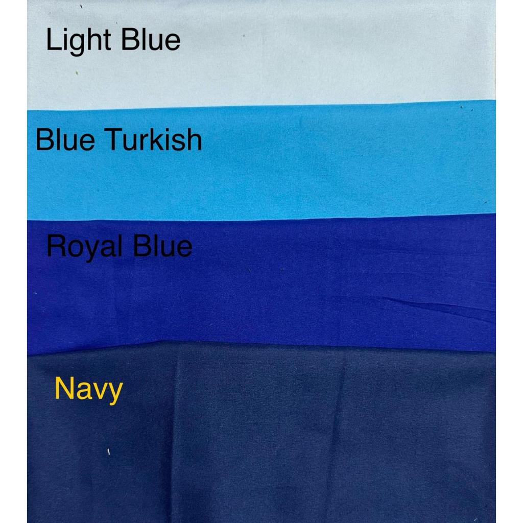 Kain Katun Micro Polos Bahan Sprei Kain Multifungsi Lebar Bahan 240 cm