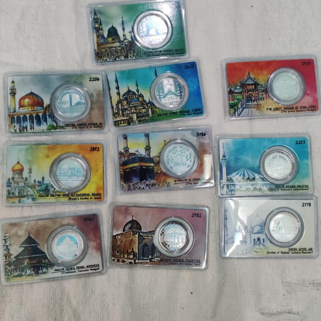 Dirham Masjid Negara Perak 99,9% Produksi Nubex Malaysia