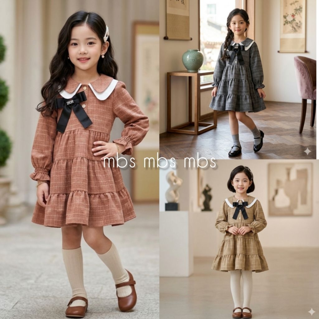DRESS KING KID MEWAH / DRESS PREMIUM ANAK / TUNIK ANAK KING KID