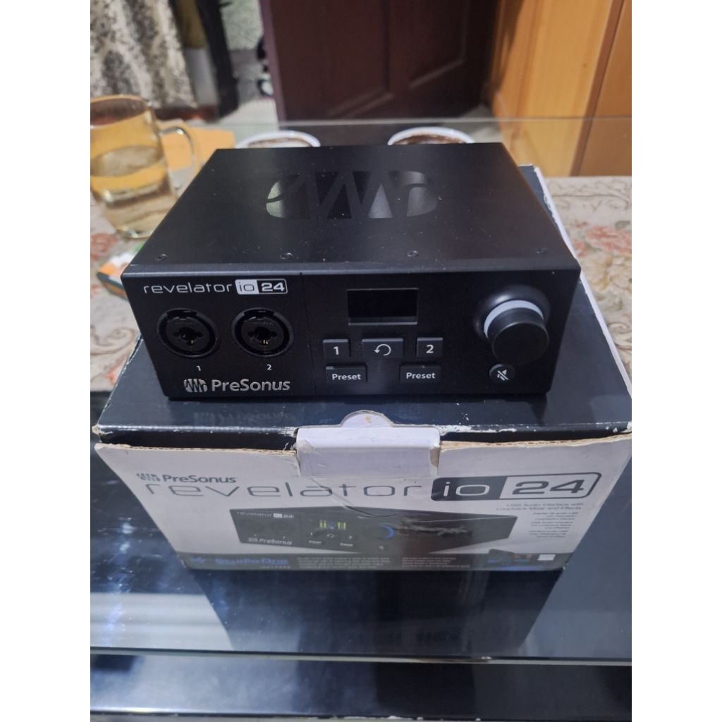 jual audio interface presonus revelator IO 24 second normal